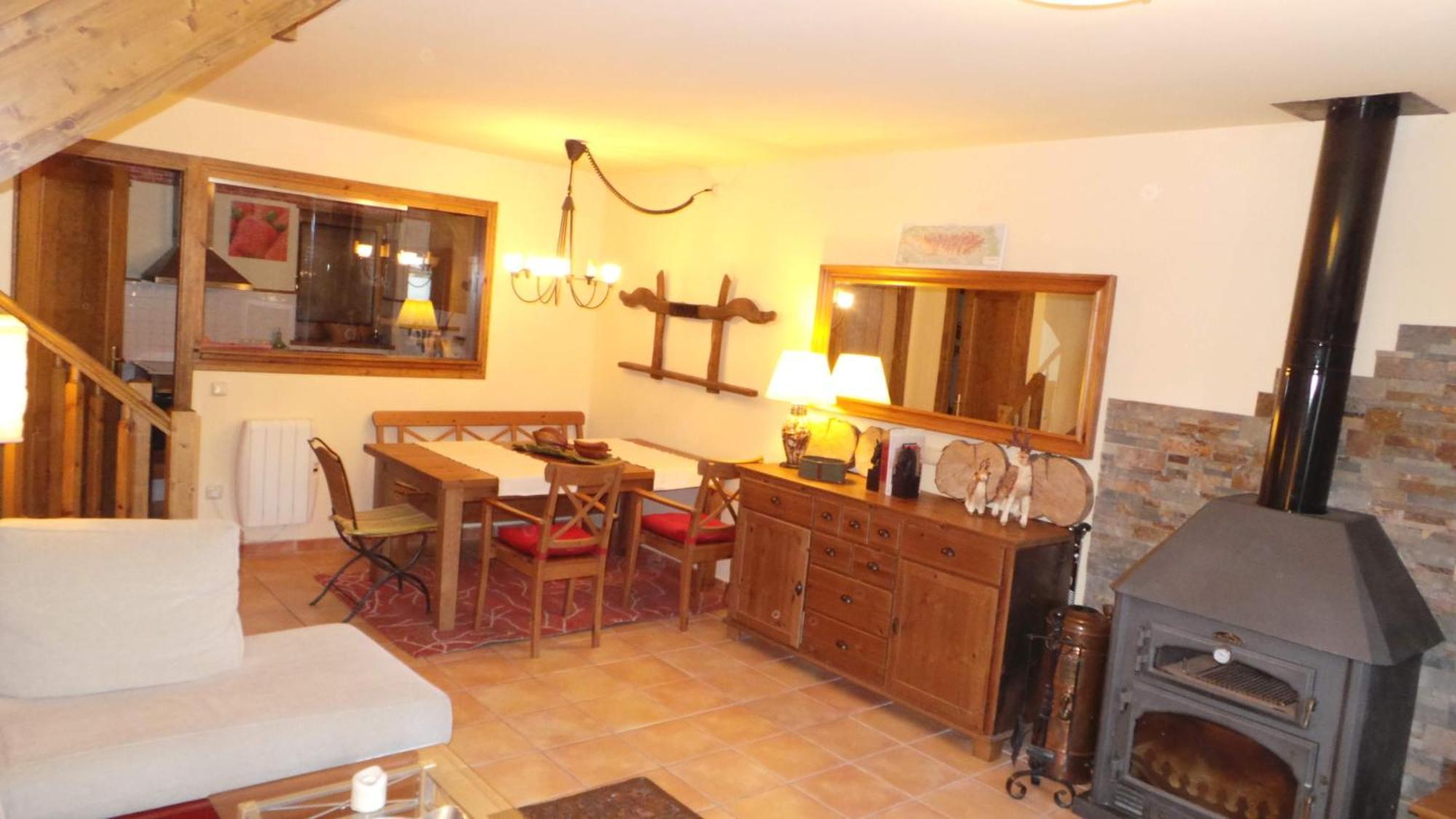Casa de piedra madera con encanto en la Cerdanya Bellver de Cerdanya Exterior foto